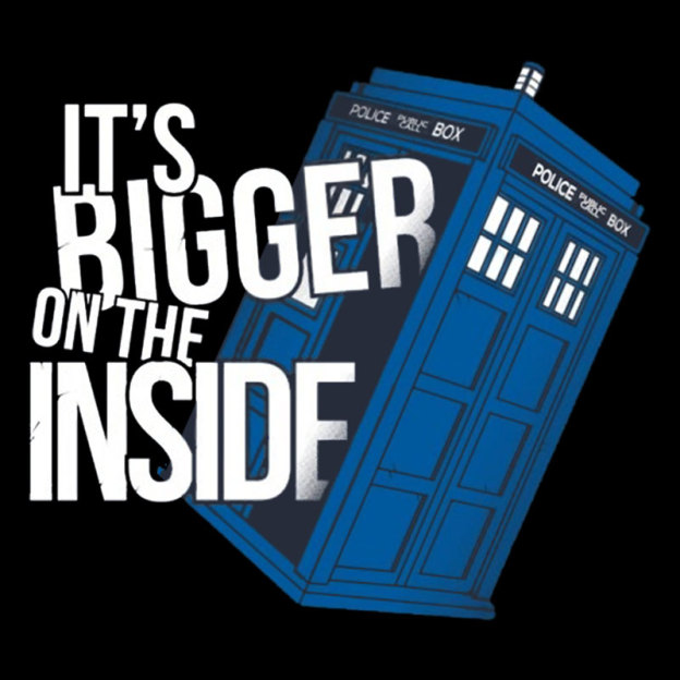Bigger On The Inside Geek T-Shirt