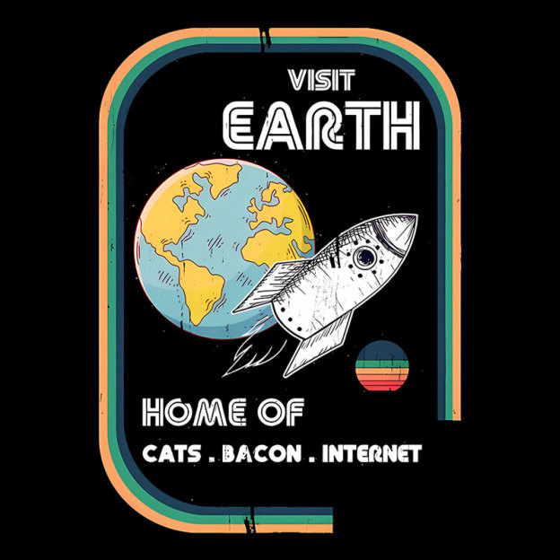 Visit Earth Geek T-Shirt