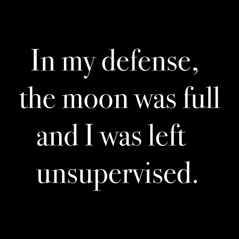 In My Defense Geek T-Shirt