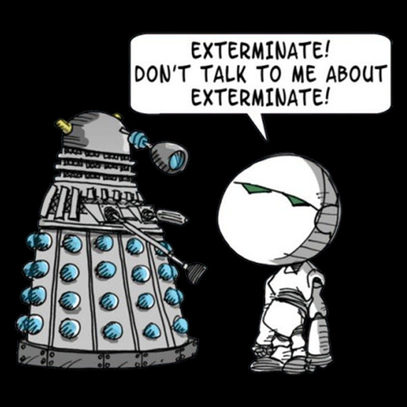 Dalek Adams Mashup Geek T-Shirt