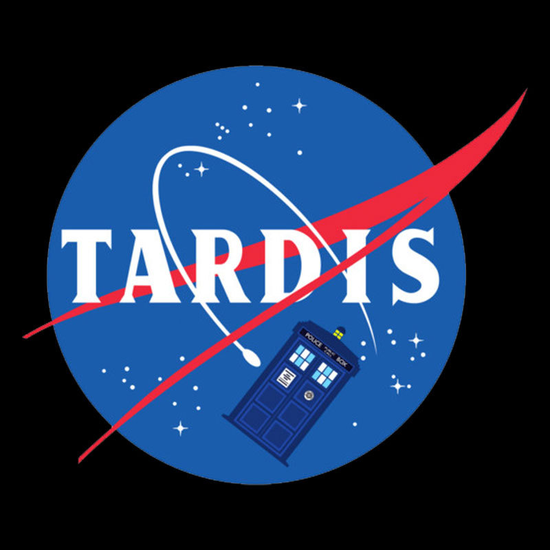 Tardis Nasa Mash Up Geek T-Shirt