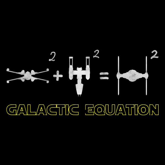 Galactic Equation Geek T-Shirt