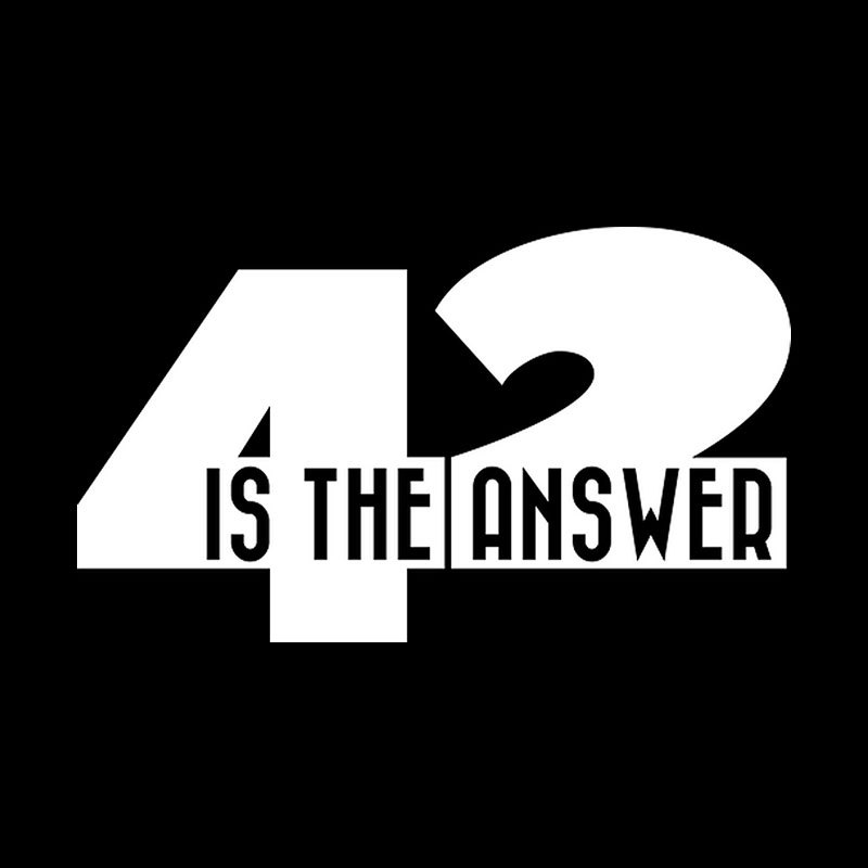 42 Is The Answer Geek T-Shirt