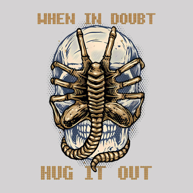 When In Doubt Hug It Out Geek T-Shirt