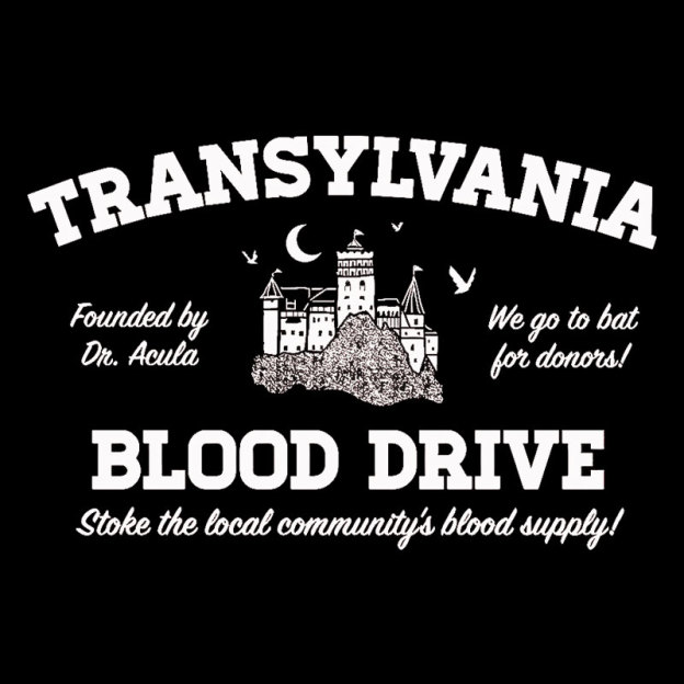 Transylvania Blood Drive Geek T-Shirt