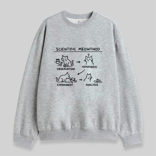 Scientific Meowthod Sweatshirt