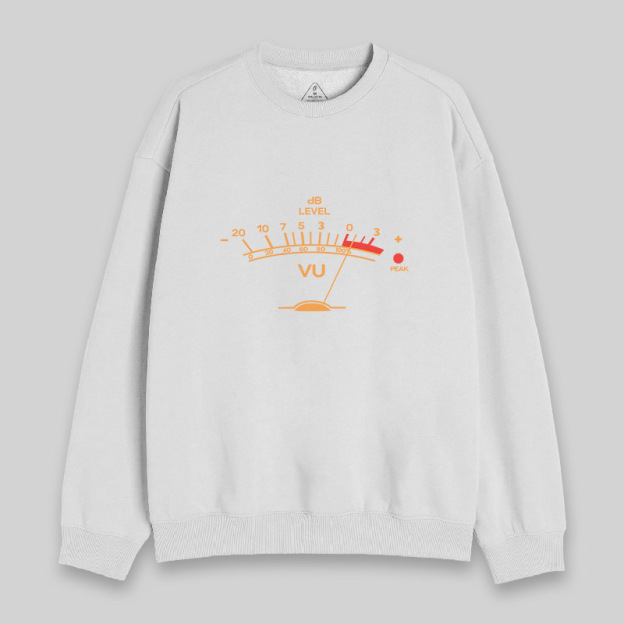 Volume VU Meter Sweatshirt