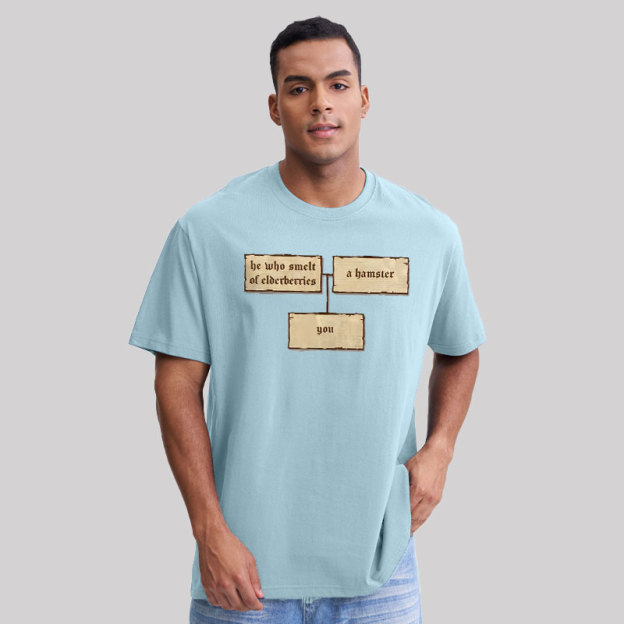 He Who Smelt of Elderberries Geek T-Shirt