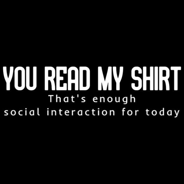 Social Interaction Geek T-Shirt