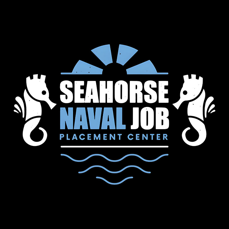 Seahorse Naval Job Crest Geek T-Shirt