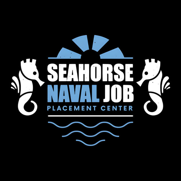 Seahorse Naval Job Crest Geek T-Shirt