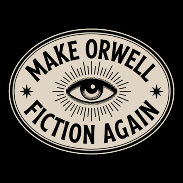 Make Orwell Fiction Again Geek T-Shirt