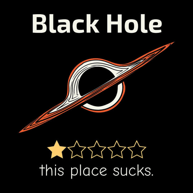 Black Hole Geek T-Shirt