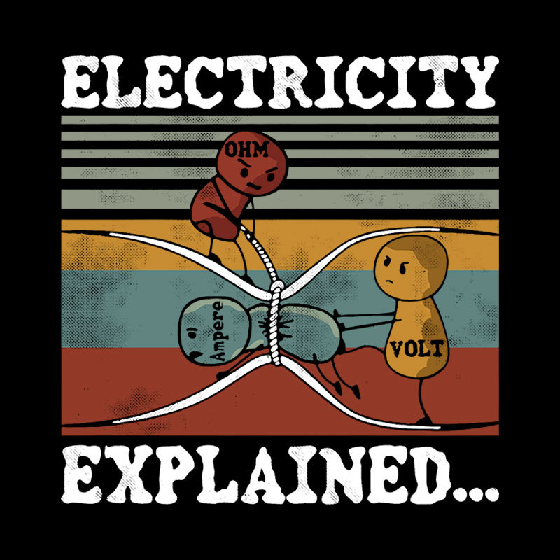ELECTRICITY EXPLAINED Geek T-Shirt