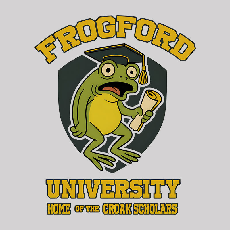 Frogford University �C Home of the C Geek T-Shirt