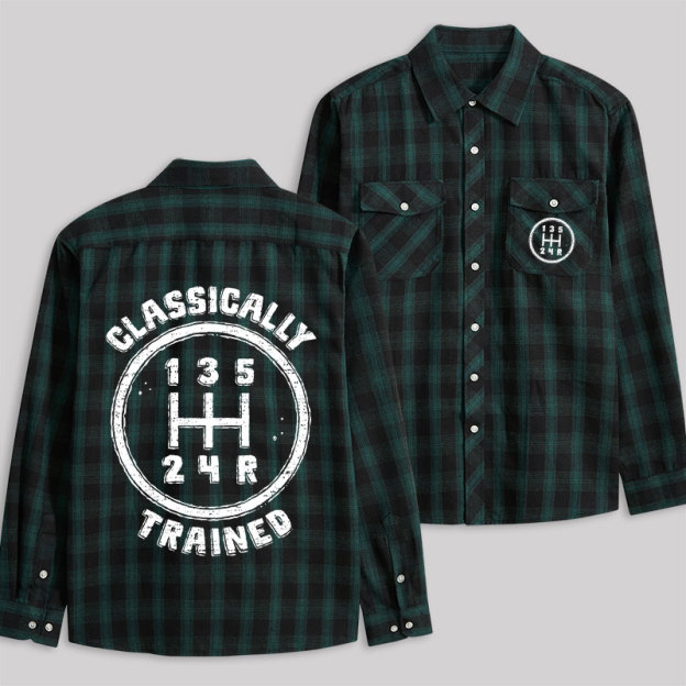 Classically Trained Plaid Flannel Shirt