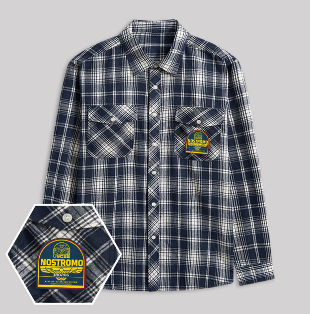 USCSS Nostromo Legacy Plaid Flannel Shirt
