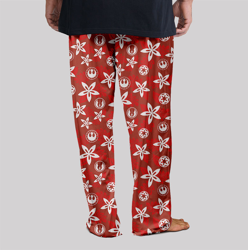 Rebel and Empire Red Hawaii Geek Loungewear Pants