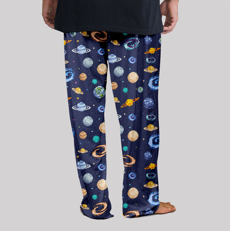 Pixel Galaxy Geek Loungewear Pants