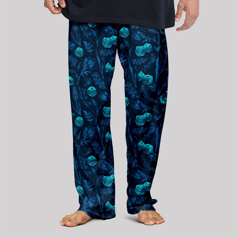 Vision Dnd Dice Geek Loungewear Pants