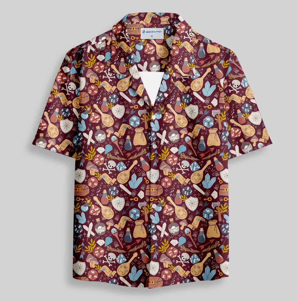 Questing Gear Button Up Pocket Shirt