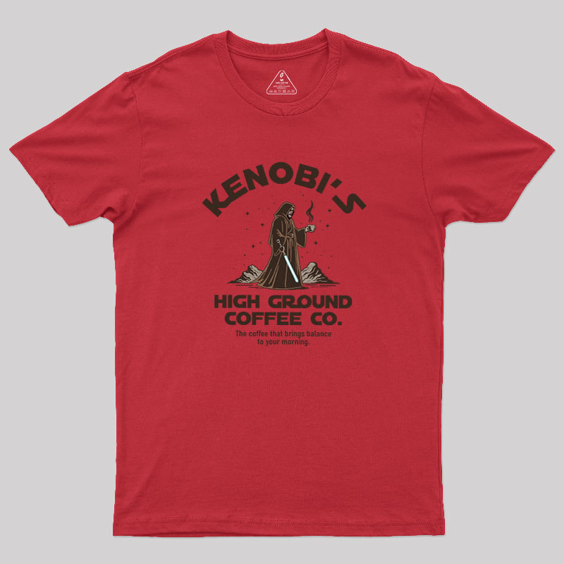 Kenobi��s High Ground Geek T-Shirt