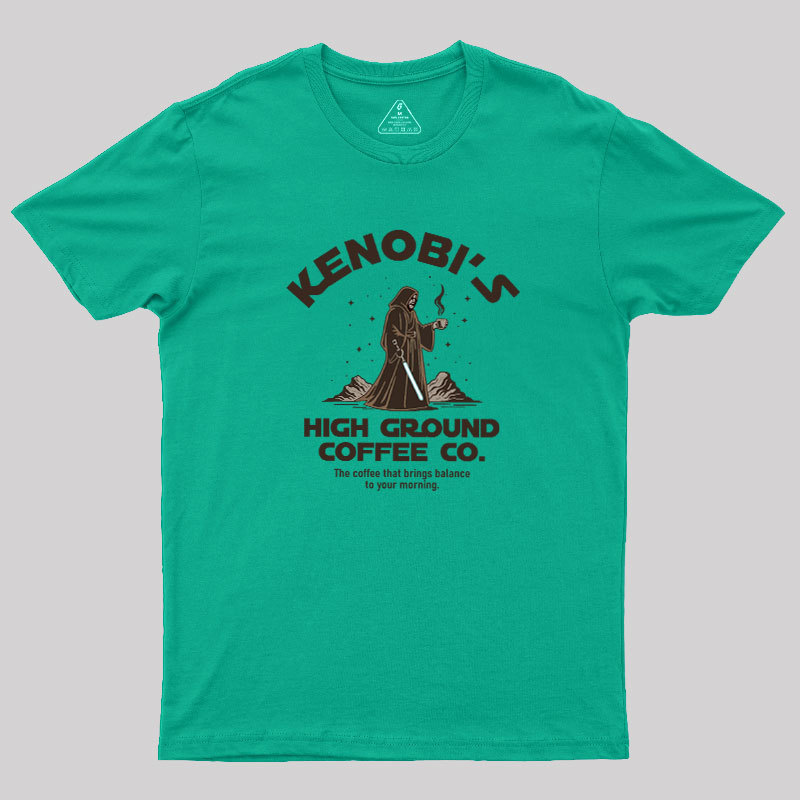 Kenobi��s High Ground Geek T-Shirt
