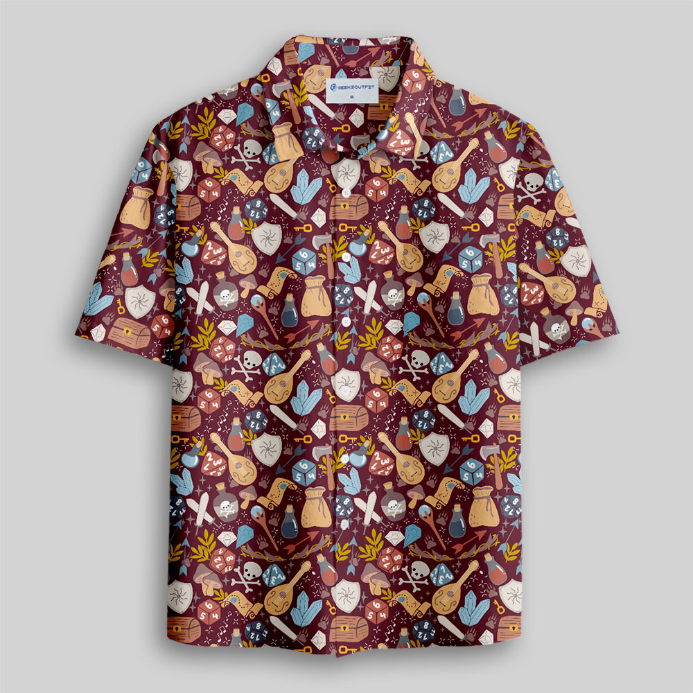 Questing Gear Button Up Pocket Shirt
