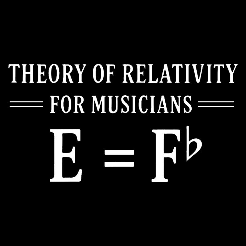 Theory Of Relativity For Musicians Geek T-Shirt