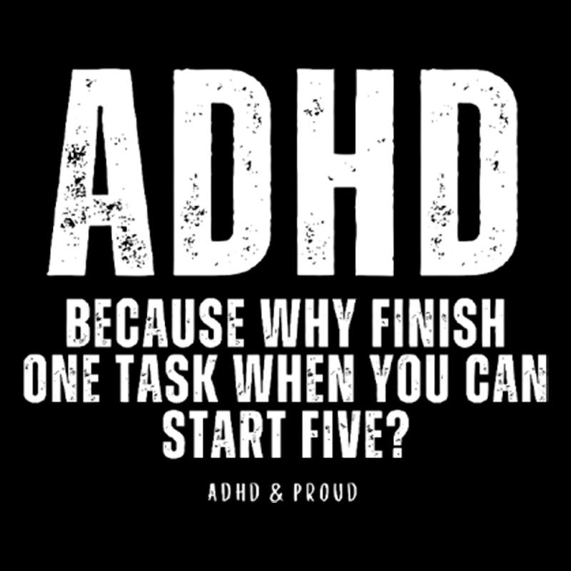 ADHD Humour Geek T-Shirt