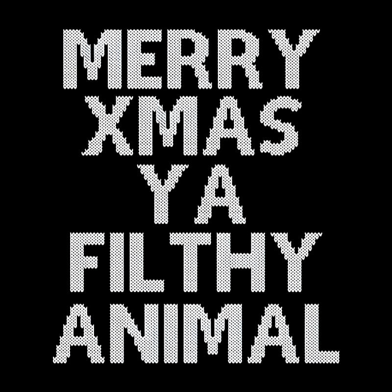 Merry Xmas Ya Filthy Animal Geek T-Shirt