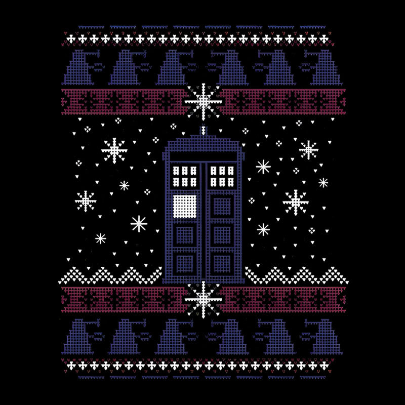 Tardis In The Snow Geek T-Shirt
