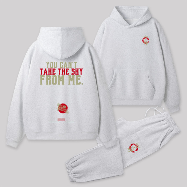 Serenity Front and Back Printed Geek Fleece Hoodie Set