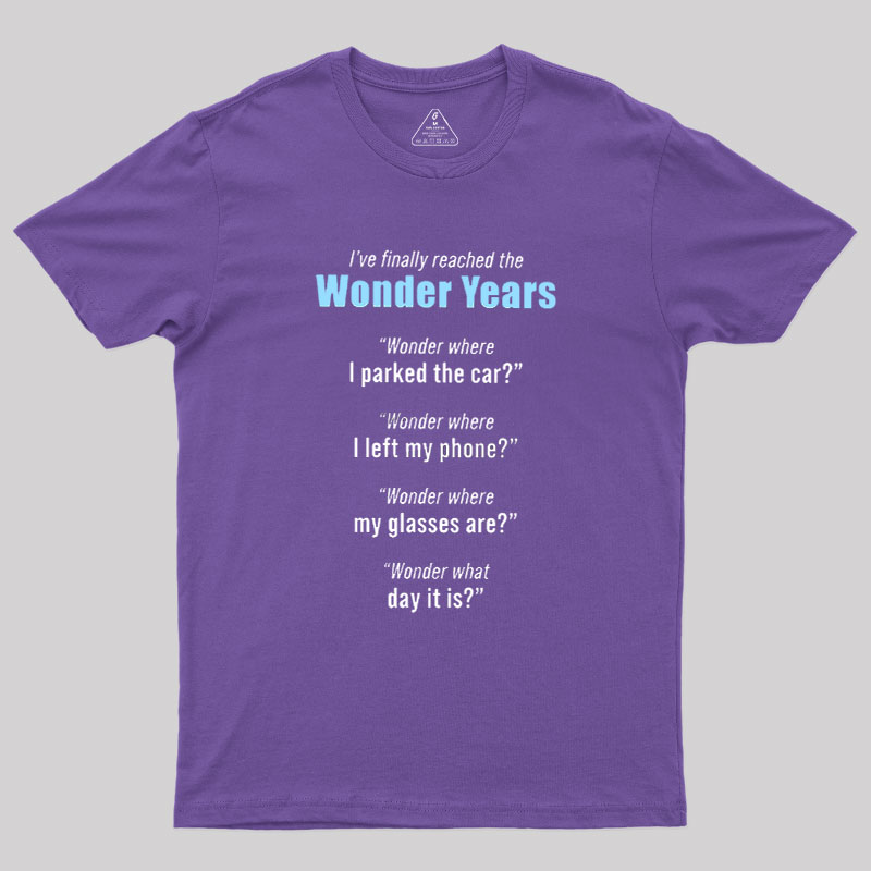 Wonder Years Geek T-Shirt