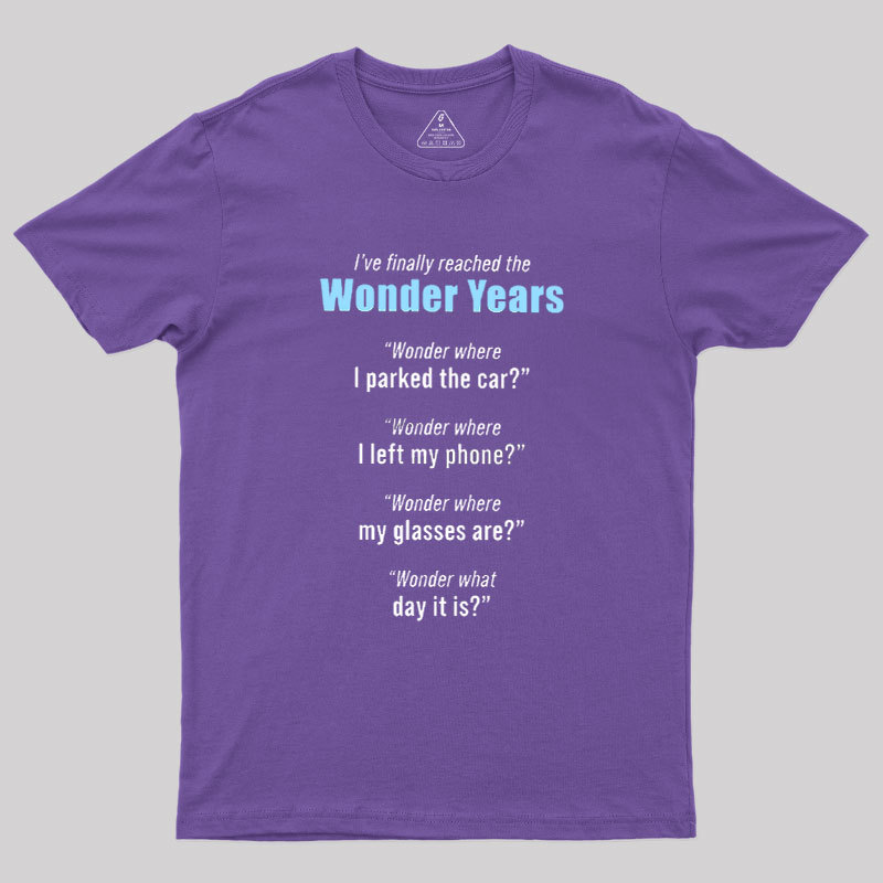 Wonder Years Geek T-Shirt
