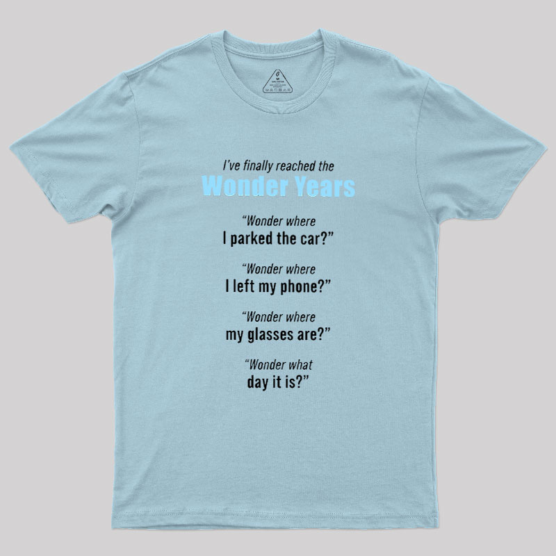 Wonder Years Geek T-Shirt