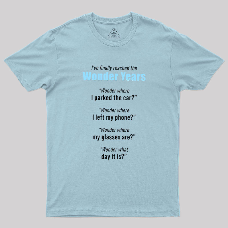 Wonder Years Geek T-Shirt