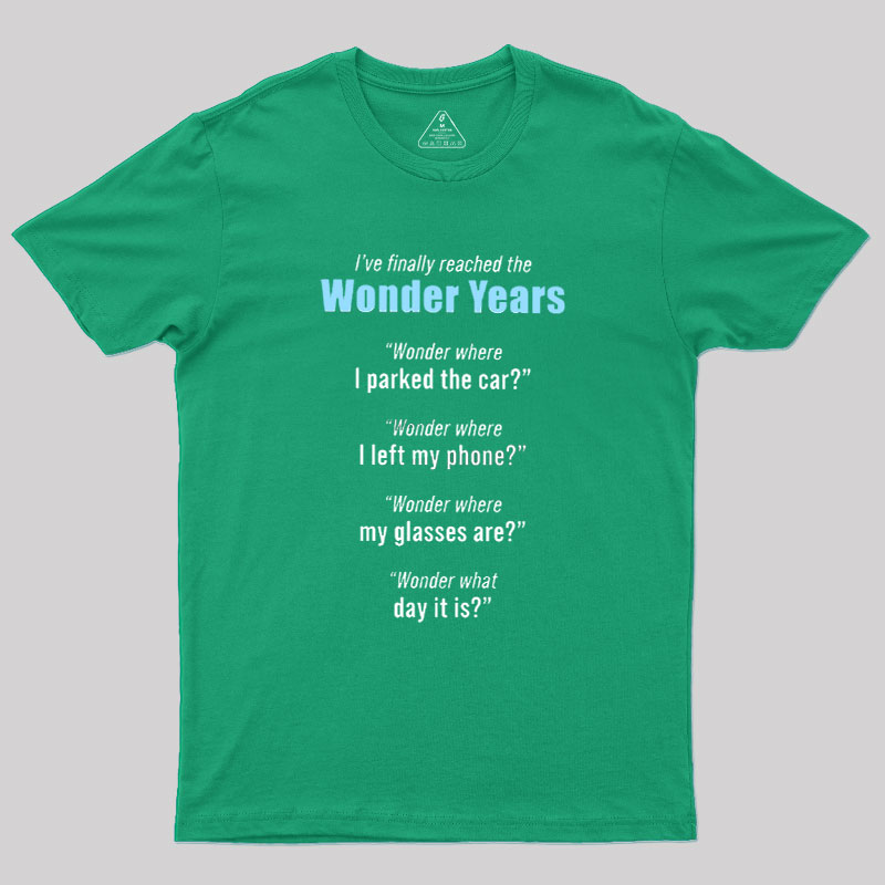 Wonder Years Geek T-Shirt