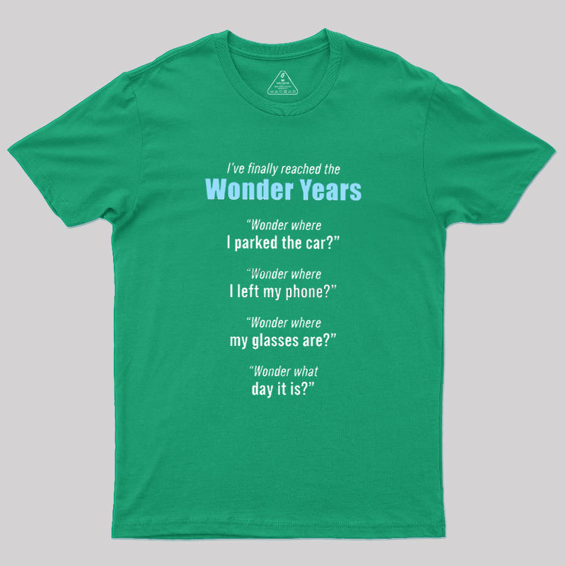 Wonder Years Geek T-Shirt