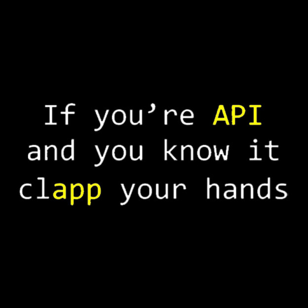 If you're API and you know it Geek T-Shirt