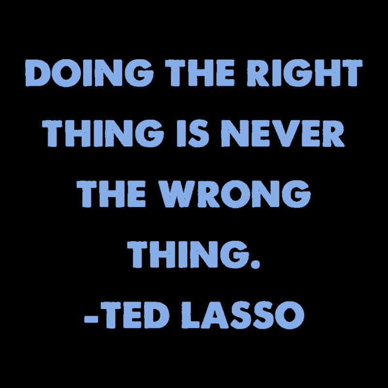 Doing The Right Thing Geek T-Shirt