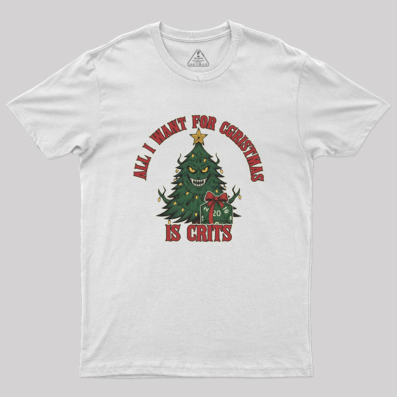 Oh Merry Pun Christmas Geek T-Shirt