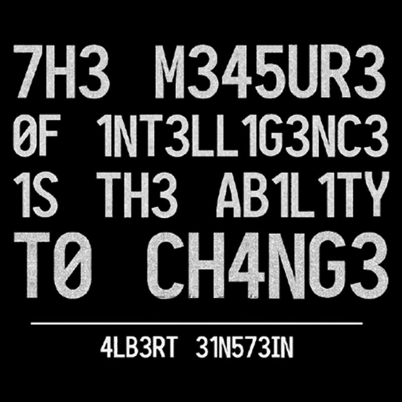 The Measure of Intelligence Geek T-Shirt