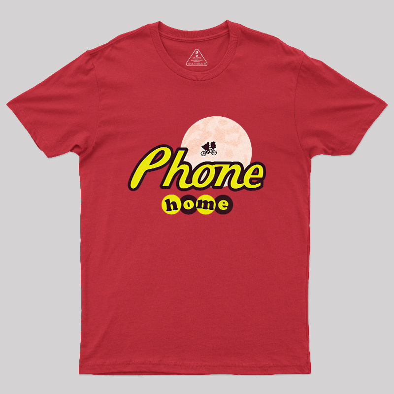 Phone Home Pieces Geek T-Shirt