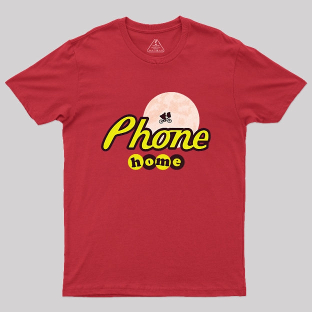 Phone Home Pieces Geek T-Shirt