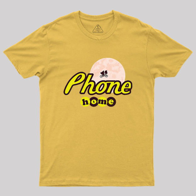 Phone Home Pieces Geek T-Shirt