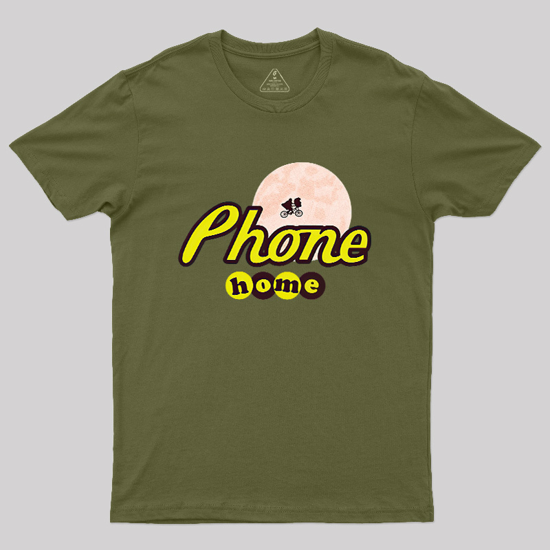 Phone Home Pieces Geek T-Shirt