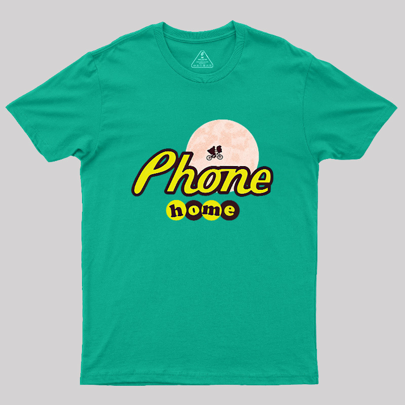 Phone Home Pieces Geek T-Shirt