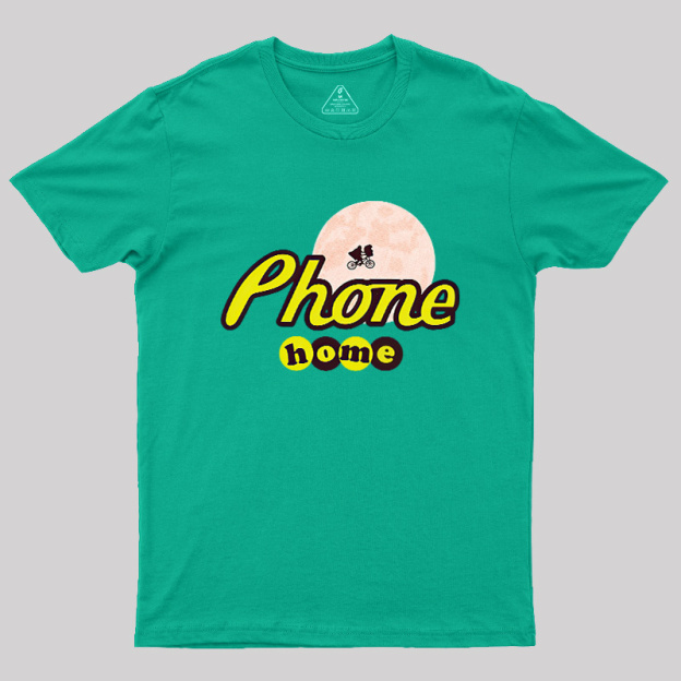 Phone Home Pieces Geek T-Shirt