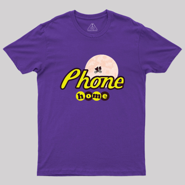 Phone Home Pieces Geek T-Shirt